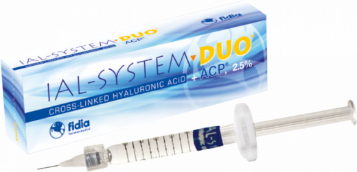 IAL-SYSTEM DUO - заполнения тканей и биостимуляции кожи.
